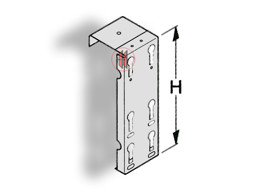 Bild von Blendenträger für Holzblende ITL