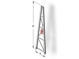 Bild von Schrägständer C5x4 beidseitig T80