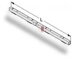 Zeige Details für Aufstellschiene L200 Bild von Aufstellschiene L200