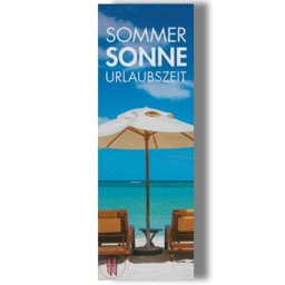 Zeige Details für Papier-Banner einseitig 48x138cm Sommer Sonne Urlaubszeit Bild von Papier-Banner einseitig 48x138cm Sommer Sonne Urlaubszeit