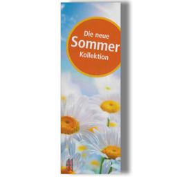 Bild von Papier-Banner einseitig 48x138cm Die neue Sommer Kollektion