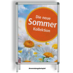 Bild von Banner für Kundenstopper A1 Die neue Sommer Kollektion