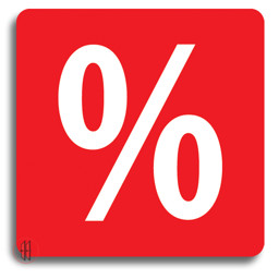 Zeige Details für Kunststoff-Displays Preishänger %-Zeichen Bild von Kunststoff-Displays Preishänger %-Zeichen