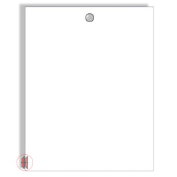 Zeige Details für Stückwarenanhänger blanco (1000 Stück) Bild von Stückwarenanhänger blanco (1000 Stück)