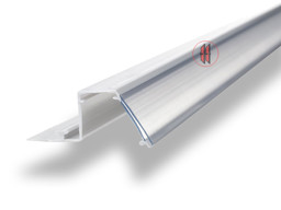Zeige Details für Brandline-Profil E011 m. LED-Aufnahme und Werbeeinschub Bild von Brandline-Profil E011 m. LED-Aufnahme und Werbeeinschub