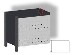Zeige Details für Verkaufstisch / Counter VARIUS AM 100 Bild von Verkaufstisch / Counter VARIUS AM 100