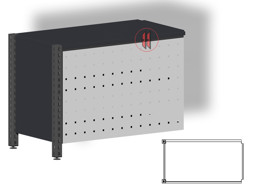 Zeige Details für Verkaufstisch / Counter VARIUS AM 125 Bild von Verkaufstisch / Counter VARIUS AM 125