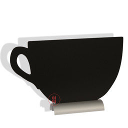 Zeige Details für Tischtafel Kaffeetasse Bild von Tischtafel Kaffeetasse