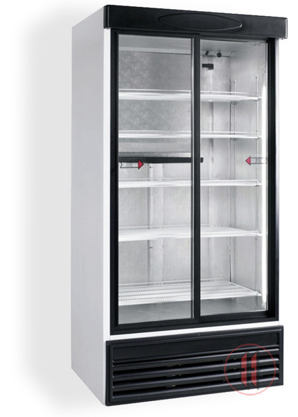 Bild von Glasschiebetüren-Kühlschrank SL 1002 G - Esta