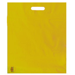 Bild von Tragetasche gelb 37x45cm (100 Stück)