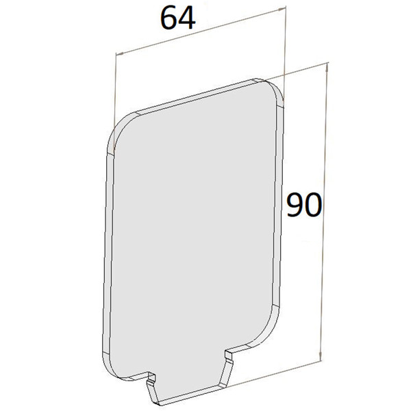 Bild von Frontankererhöhung C130 transparent