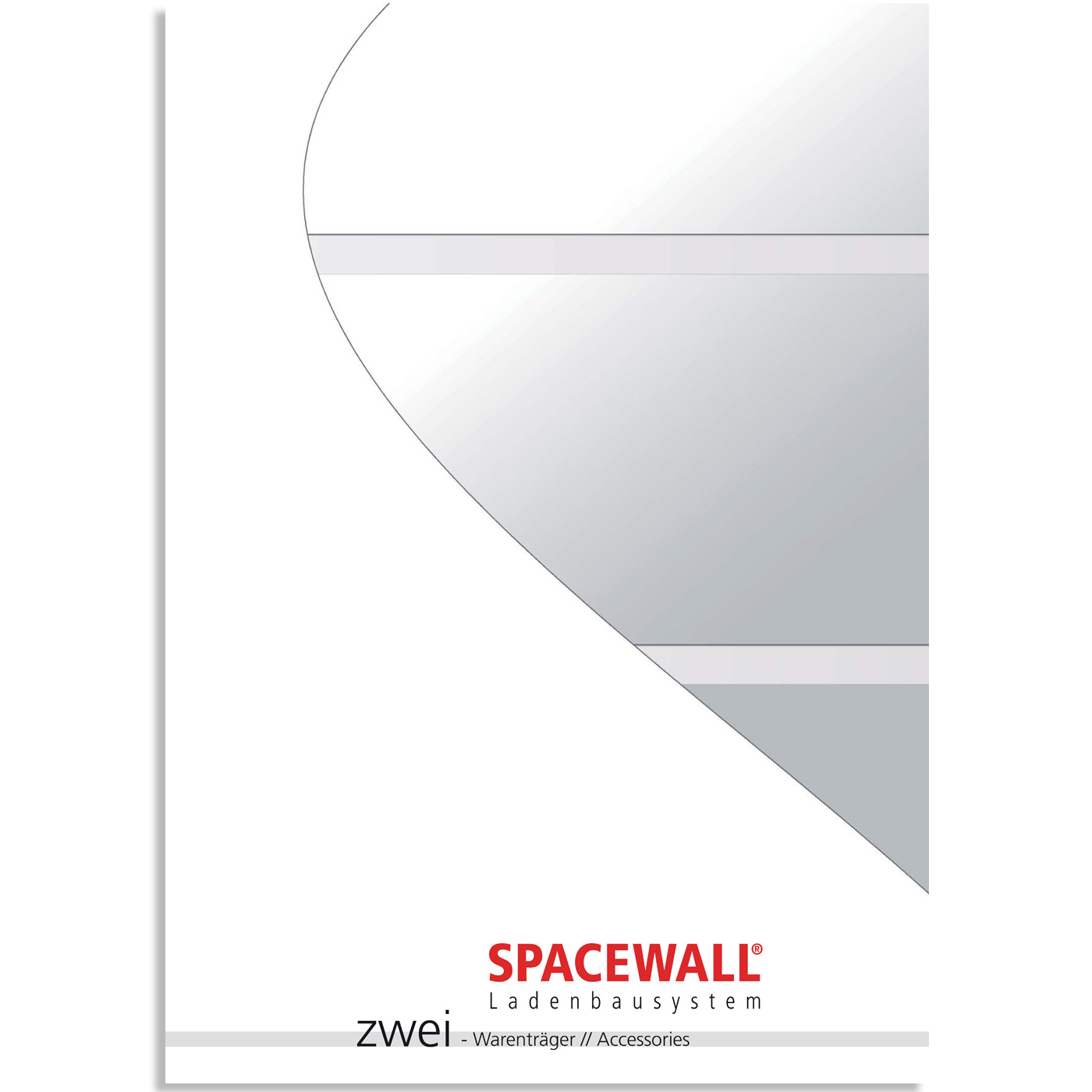 Spacewall Warenträger für Lamellenwände