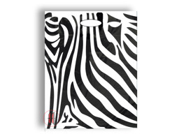 Bild von Tragetasche Zebra 37x44cm (100 Stück)